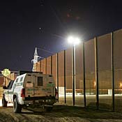 The border fence at San Luis, Ariz. 