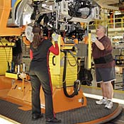 Chrysler assembly line workers 