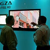 Toshiba high-definition LCD TV shown off 