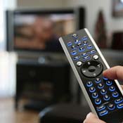 Preparing to change the channel 