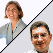Elizabeth Warren and Gregg Easterbrook 