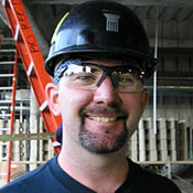 Ryan Eldridge is a first-year plumber apprentice. 