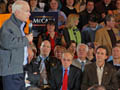 John McCain speaks at a campaign event