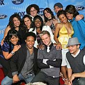 American Idol contestants from the 2007 show. 