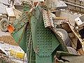 Damaged bridge