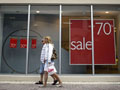 Shoppers  search for bargins