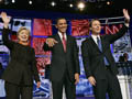 Clinton, Obama and Edwards