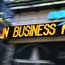 News ticker in New York
