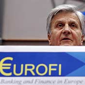 ECB French chief Jean-Claude Trichet 