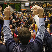 Traders at the Chicago Mercantile Exchange 