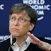 Bill Gates at World Economic Forum 