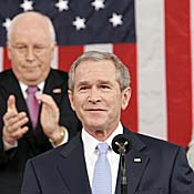President Bush at 2007 State of the Union address 