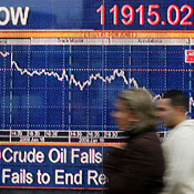 The stock market in West London 