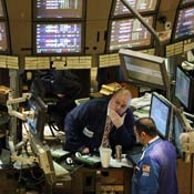 Traders at the New York Stock Exchange 