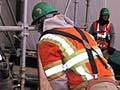 Bridge workers