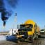 Oil tanker in Kyzylorda, Kazakhstan