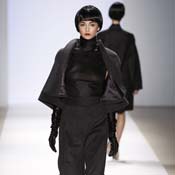 New York Fashion Week model 