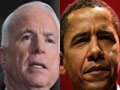 John McCain and Barack Obama