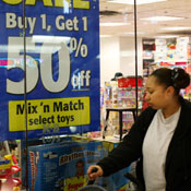 Woman shopping 