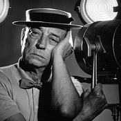 Silent film star Buster Keaton 