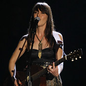 Feist performs at 50th Grammy Awards 