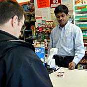 A convenience store owner in Chicago. 
