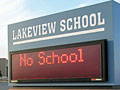 No school