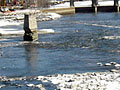 Low river