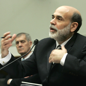US Federal Reserve chairman Ben Bernanke 