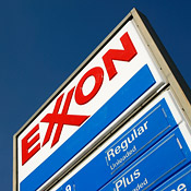 Sign from an Exxon station 