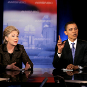 Hillary Clinton & Barack Obama in Ohio debate 