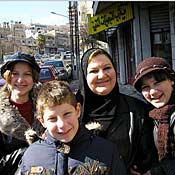 Weesnaa, Abdulelah, Ayssir, Taghreed walking 