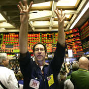 Traders on the Agricultural Trading Floor 
