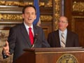 Gov. Pawlenty and Finance Commission Hanson