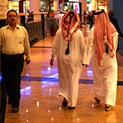 Emirati men in kandoora 