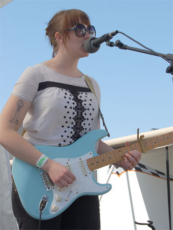 Jenn Wasner of Wye Oak