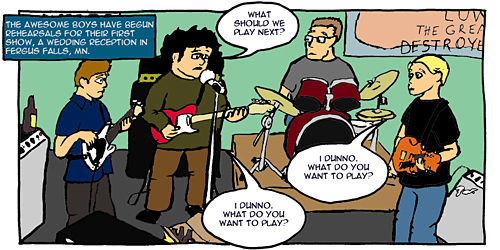 Nowhere Band Strip #15 Panel 1