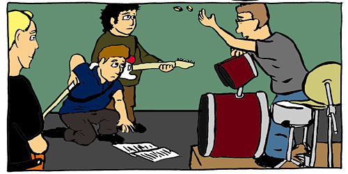 Nowhere Band Strip #15 Panel 3
