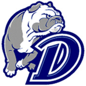 Logo of the Drake Bulldogs 