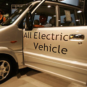 An all-electric car 