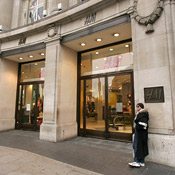 Outside of a London H&M 