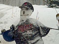 Twins snowman