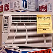 An energy efficient air conditioner for sale. 