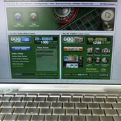 Online gambling website 