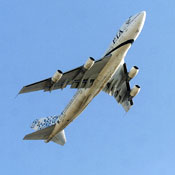 airplane in air 