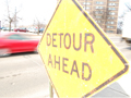 Detour ahead