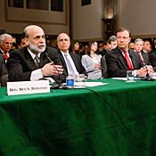 Bernanke testifies at Senate committee meeting 