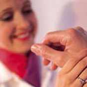 A beauty therapist for Virgin Atlantic 