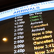 American Airlines arrivals list 