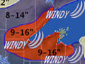 Projected snowfall totals